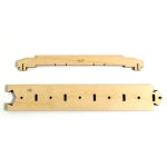 Hacker-Model HCT95620S-F - H0 - Gleisschablone gerade für Gleise ohne Bettung